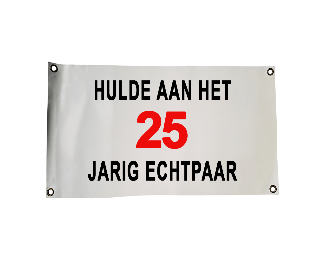 Banner ‘25 jaar echtpaar’