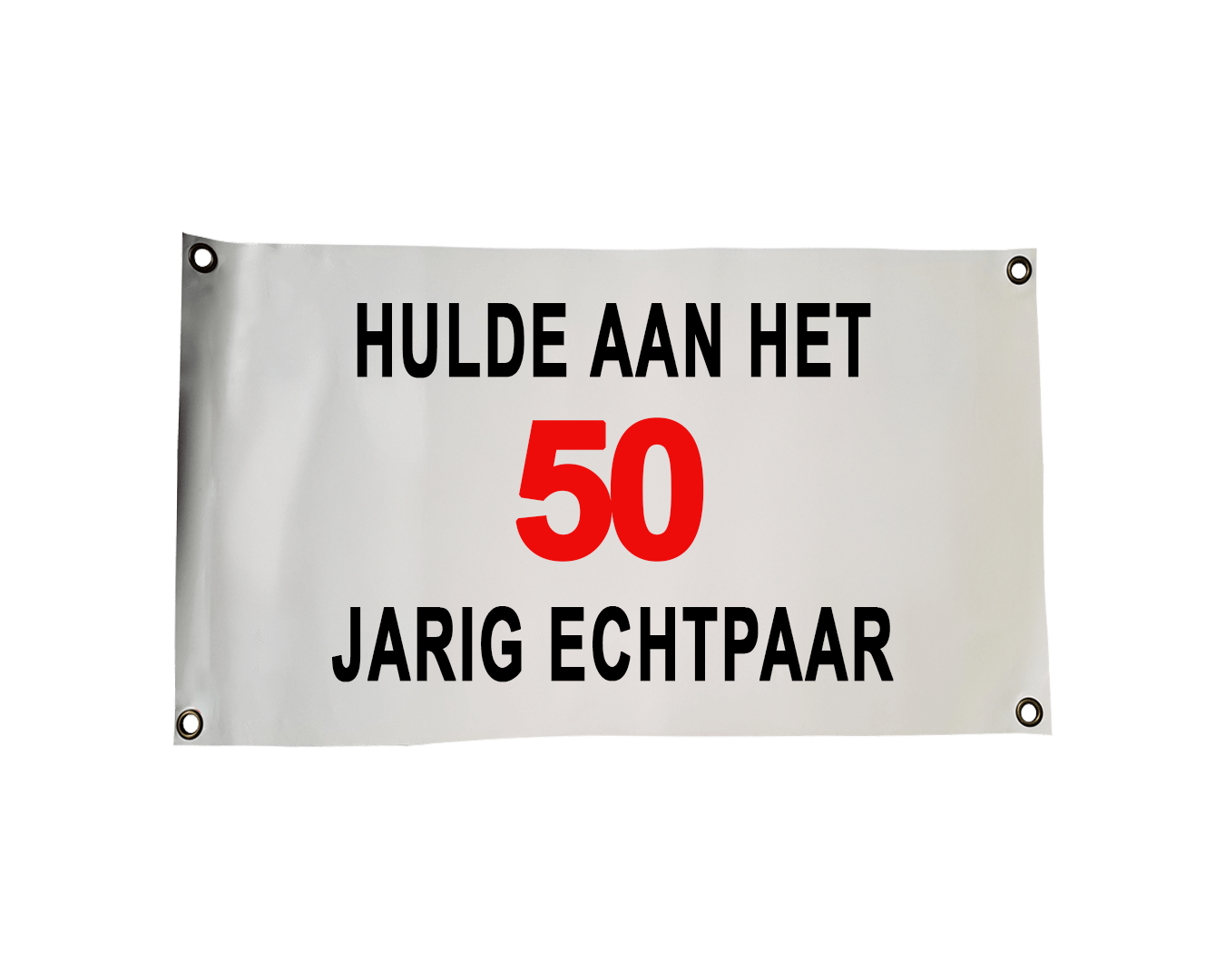 Banner ‘50 jaar echtpaar’
