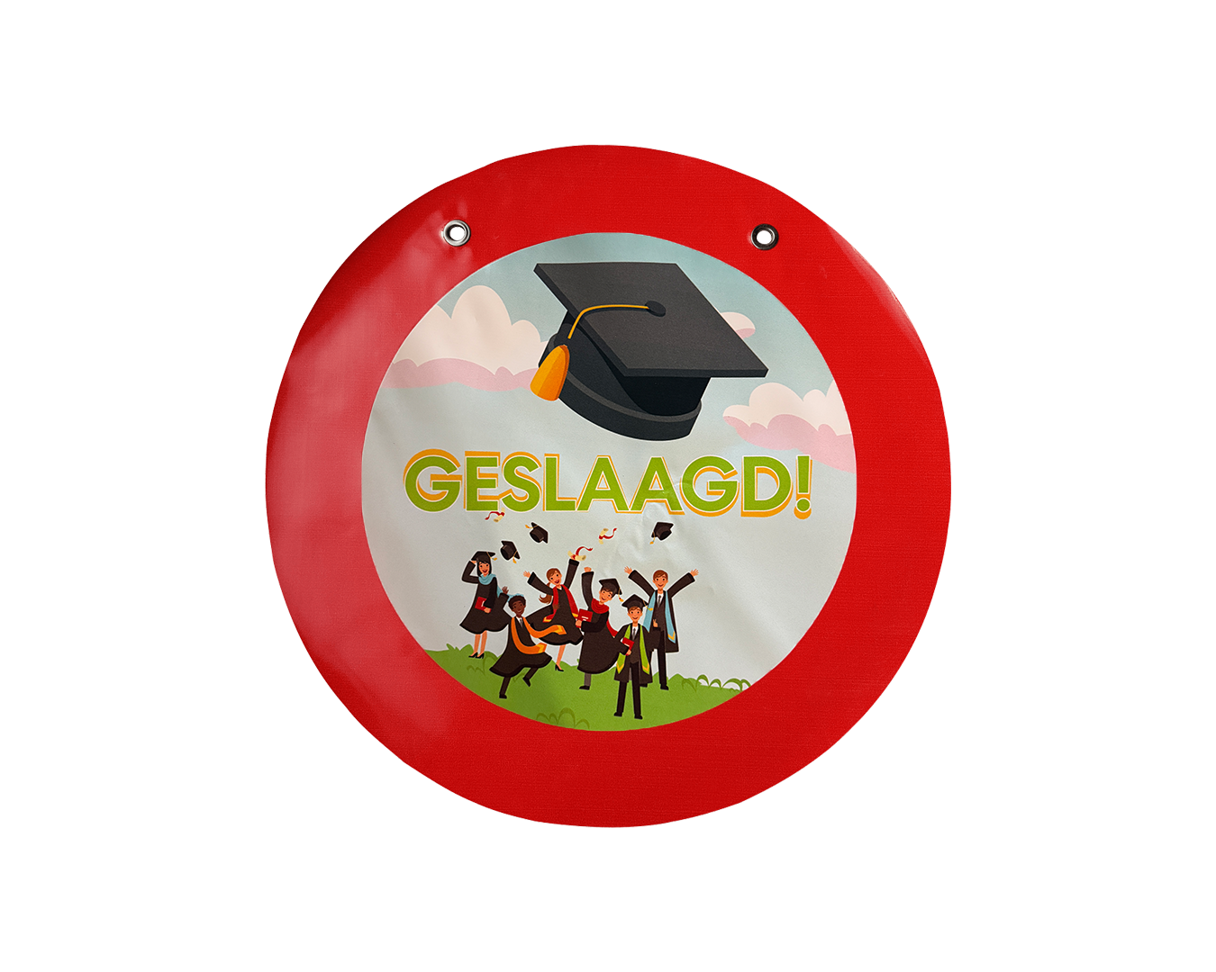 Banner ‘Geslaagd’