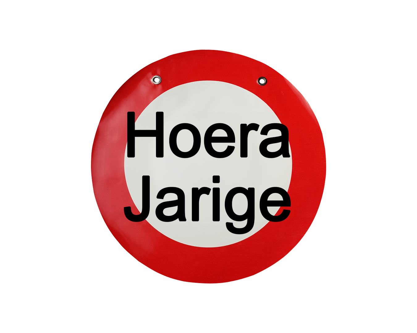 Banner ‘Hoera Jarige’