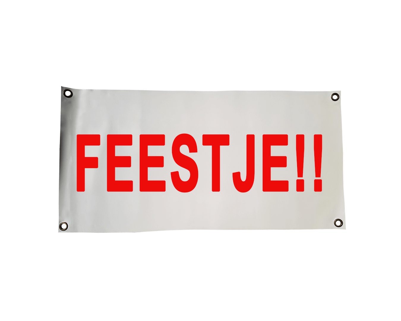 Banner ‘Feestje’